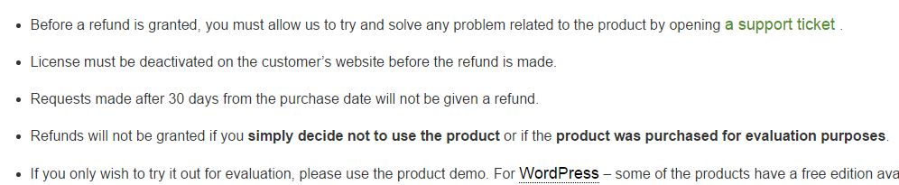 Read their refund policy