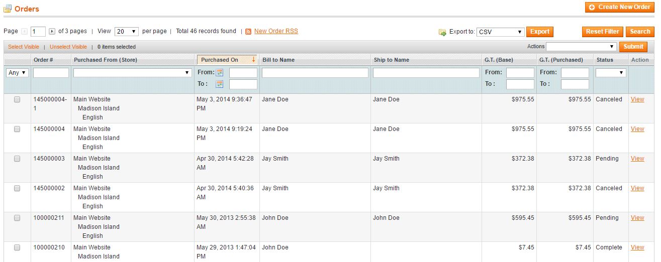 Magento Tips How to Manage Order