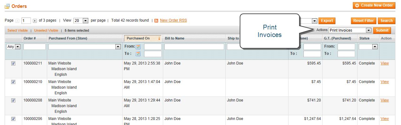 Magento Tips How to Manage Order