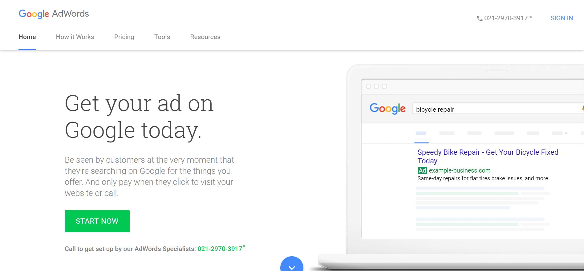 google adwords website