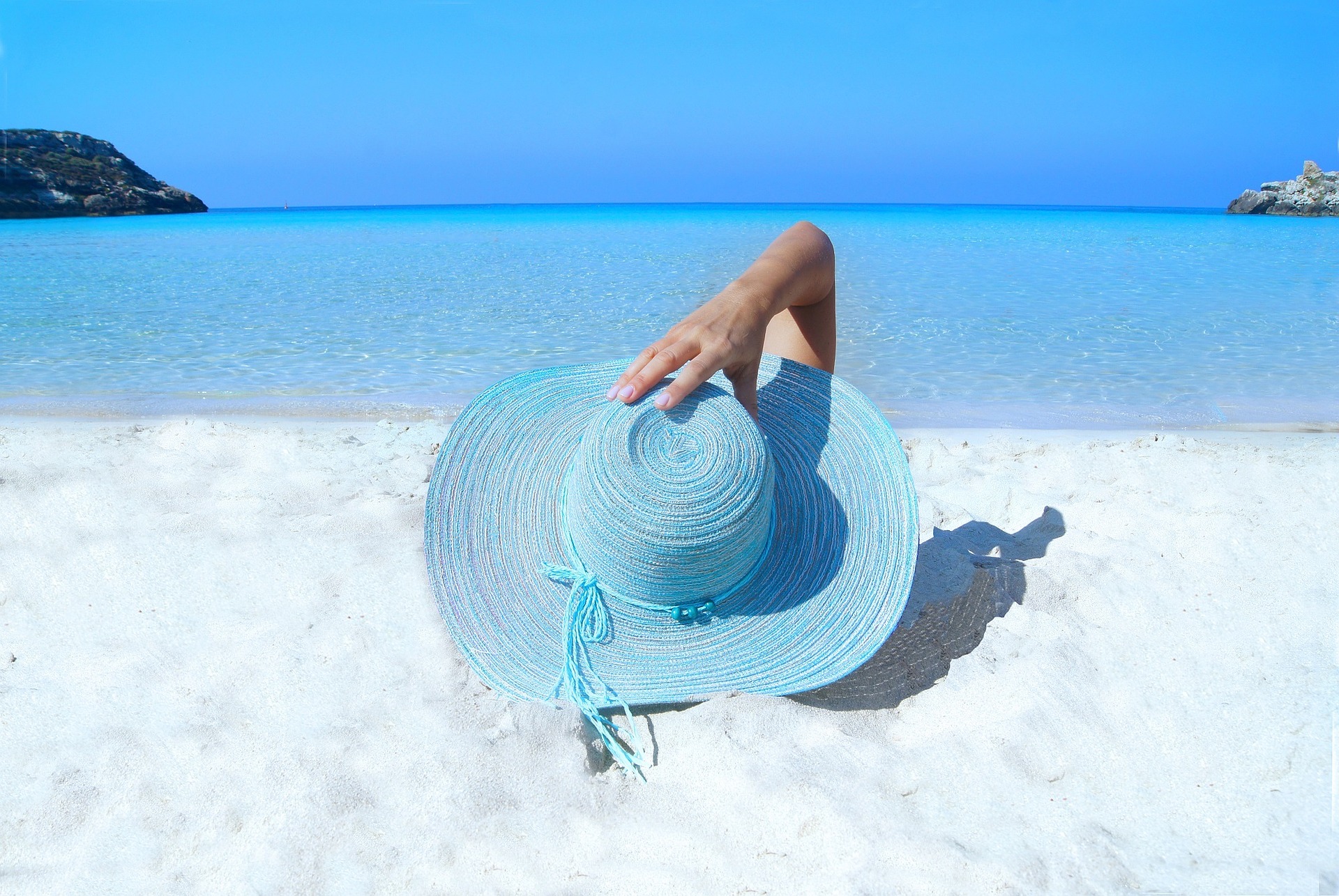 vacation in a beach