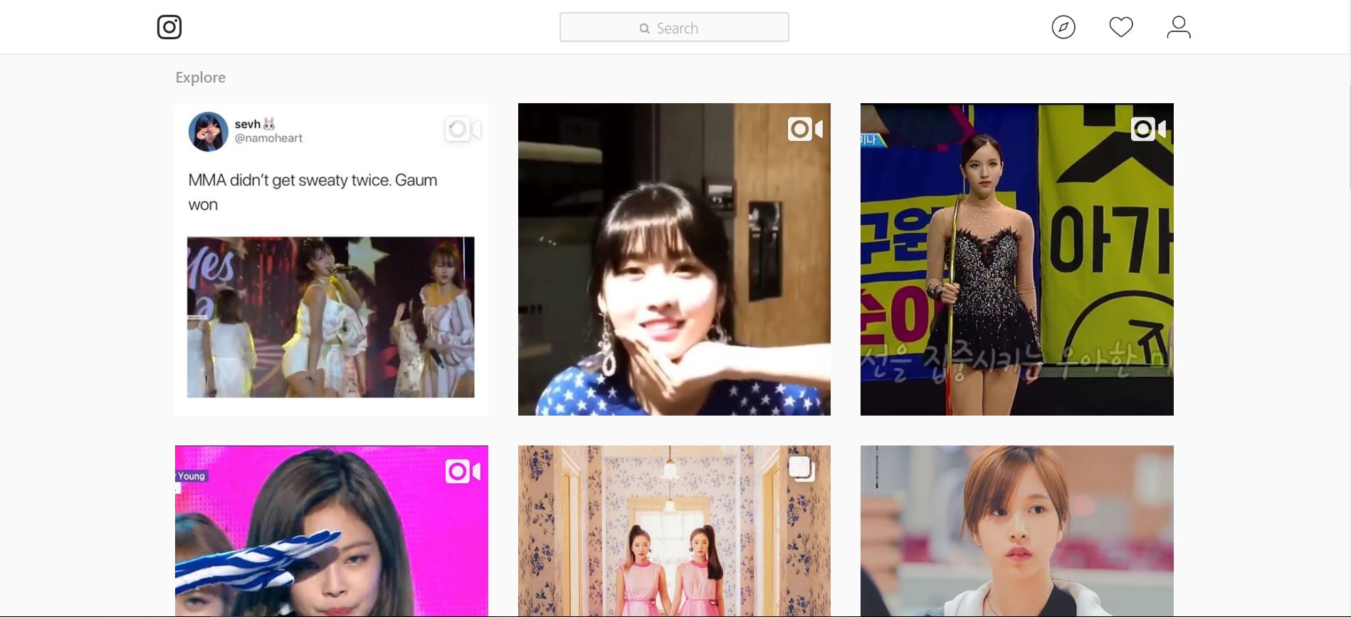 explore instagram